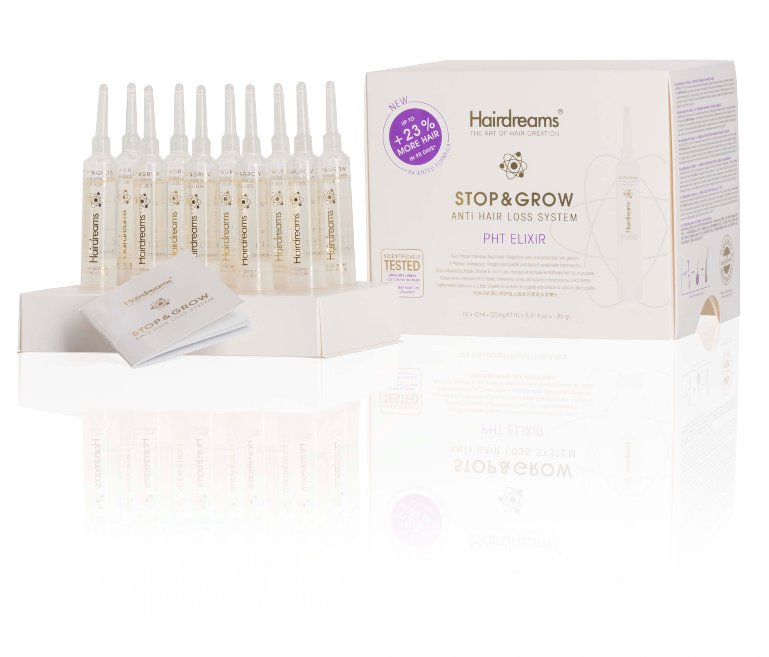 Hairdreams Stop & Grow Produkt PHT Elixir